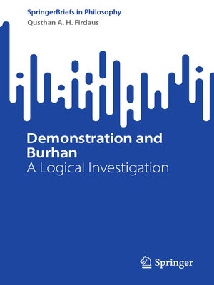 cover image of Demonstration and Burhan